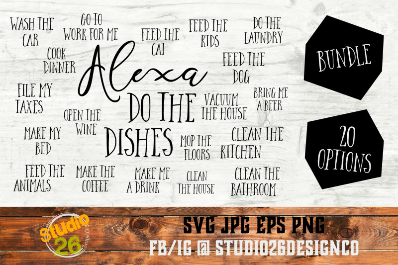 alexa-do-the-dishes-bundle-svg-png-eps