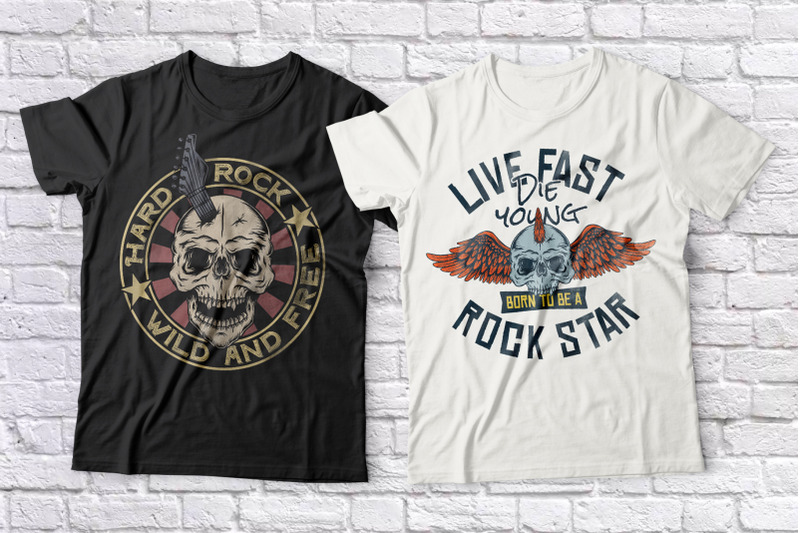 rock-music-t-shirts-set