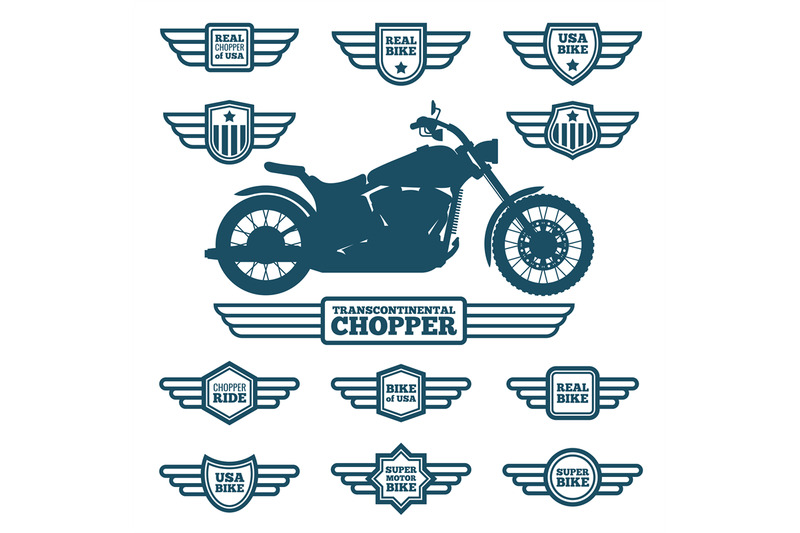 sport-motorbike-silhouette-and-vintage-wing-labels-bikers-ride-retro