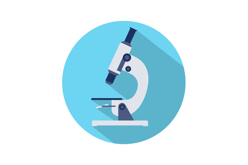 vector-flat-design-of-microscope-icon