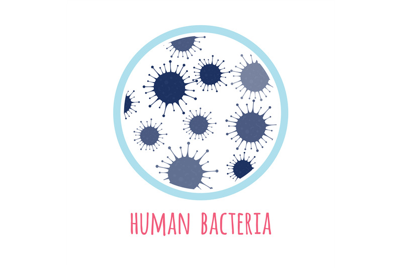 vector-template-of-human-bacteria