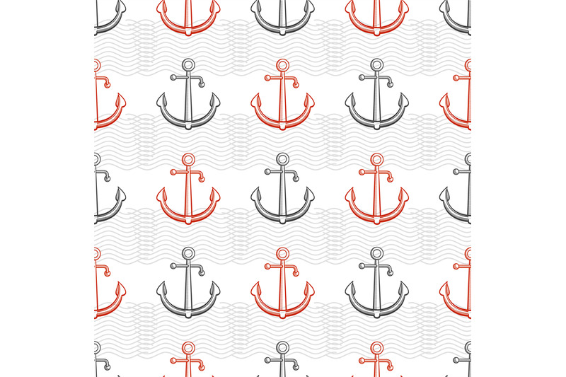 marine-pattern-design-with-anchors-and-abstract-waves
