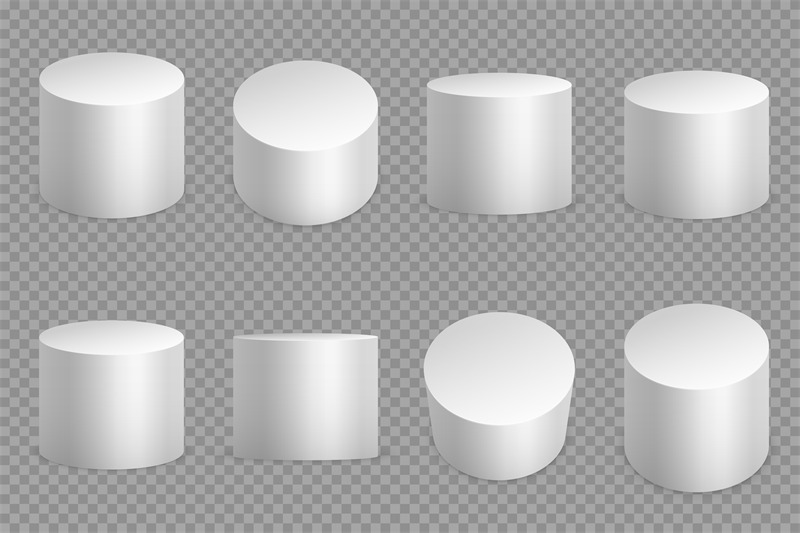 round-podium-3d-bases-white-cylinder-solid-pedestal-pillar-circular