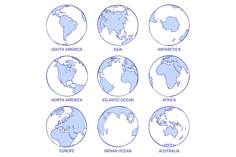 sketch-earth-map-world-hand-drawn-globe-earth-circle-concept-contine