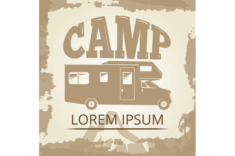 vintage-poster-or-label-with-camping-bus