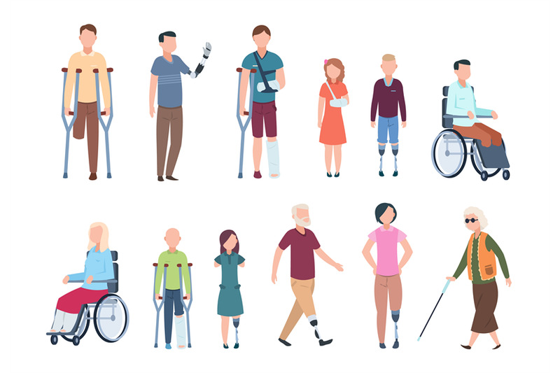 disabled-persons-diverse-injured-people-in-wheelchair-elderly-adult