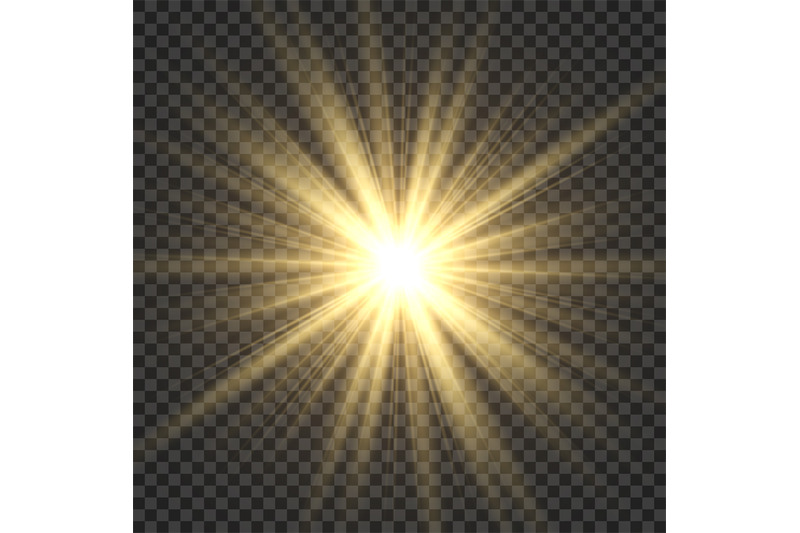 realistic-sun-rays-yellow-sun-ray-glow-abstract-shine-light-effect-st
