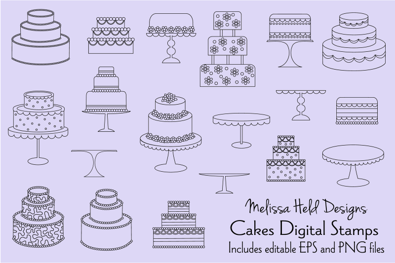 cake-digital-stamps-clipart
