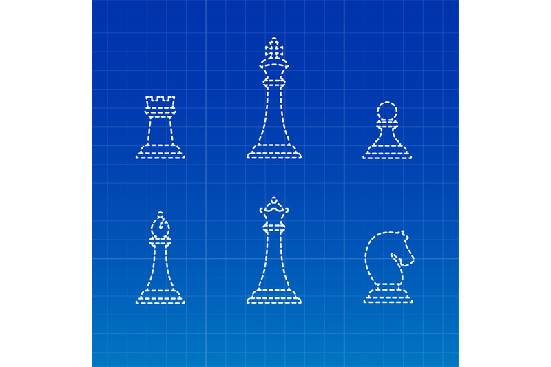 white-chess-pieces-silhouettes