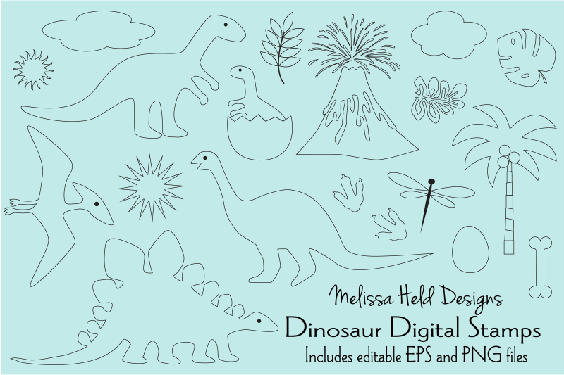 dinosaur-digital-stamps-clipart