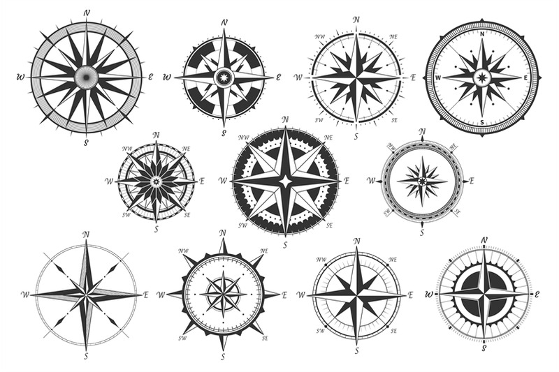 vintage-compass-nautical-map-directions-vintage-rose-wind-retro-mari