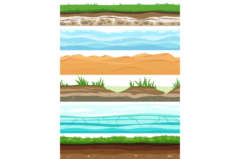 soil-layers-campo-ground-surface-land-grass-dried-desert-sand-water