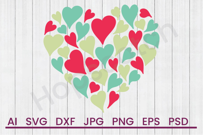 valentines-hearts-svg-file-dxf-file