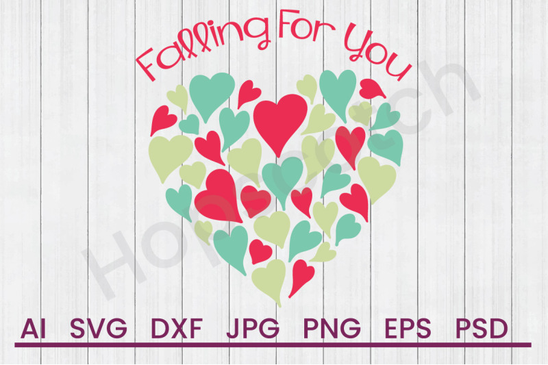 falling-for-you-svg-file-dxf-file