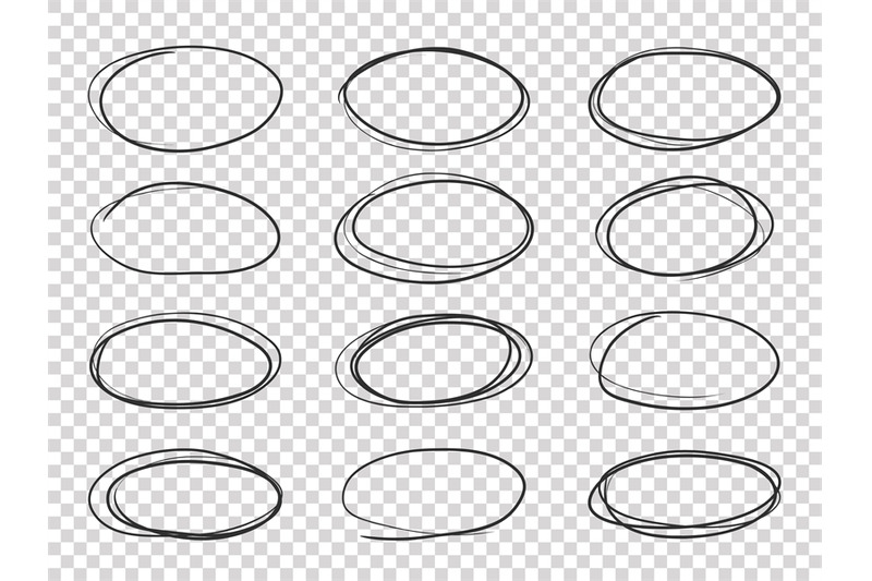 doodle-circles-hand-drawn-ellipse-circular-highlights-old-pencil-ske