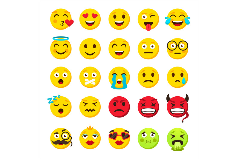 emoticons-set-emoji-faces-emoticon-funny-smile-vector-collection