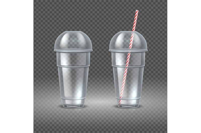 realistic-plastic-cup-transparent-coffee-container-with-straw-water