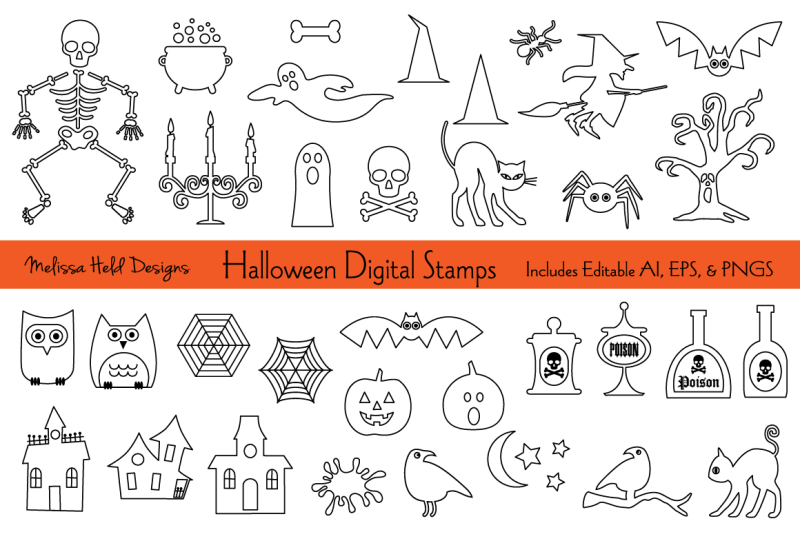 halloween-digital-stamps-clipart