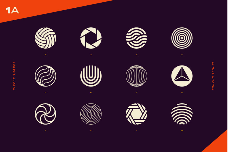 96 Abstract Logo Marks Geometric Shapes Collection By A Samolevsky Thehungryjpeg Com