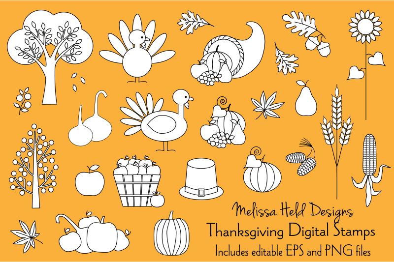 thanksgiving-digital-stamps-clipart