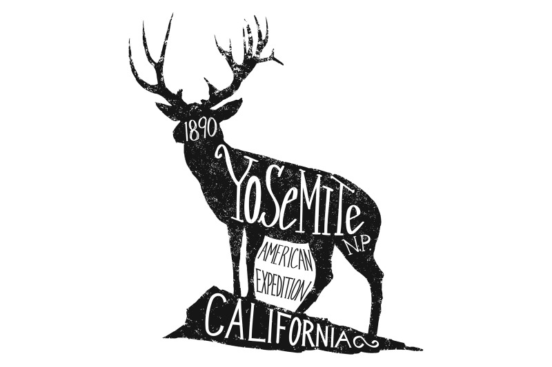 yosemite-deer-label