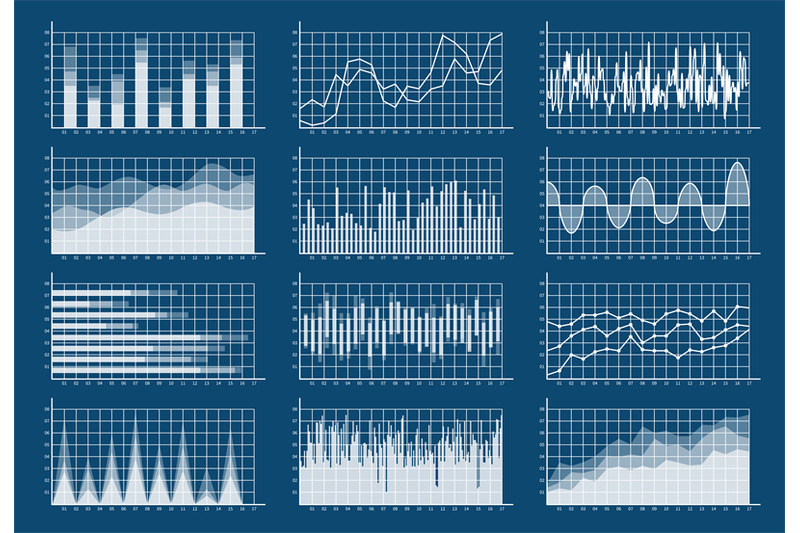 financial-chart-set-graphs-line-finance-trade-statistic-market-growth