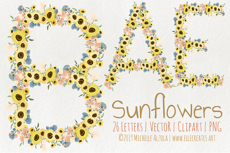 sunflowers-letters-flower-vector-graphics-and-clipart