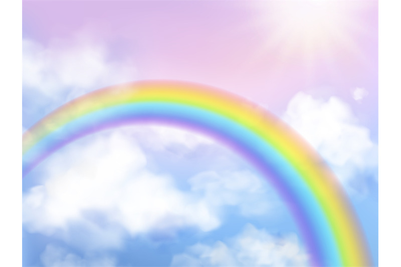 rainbow-sky-fantasy-heaven-landscape-rainbow-in-white-clouds-iridesce
