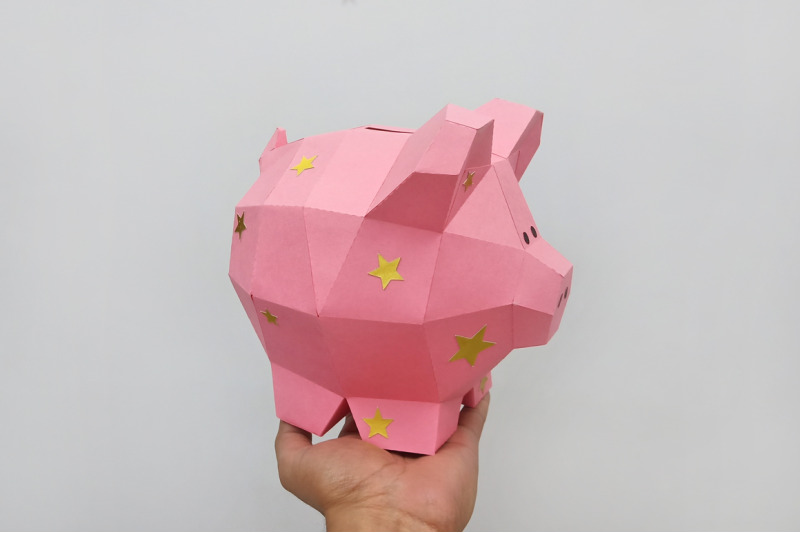 diy-piggy-bank-3d-papercraft