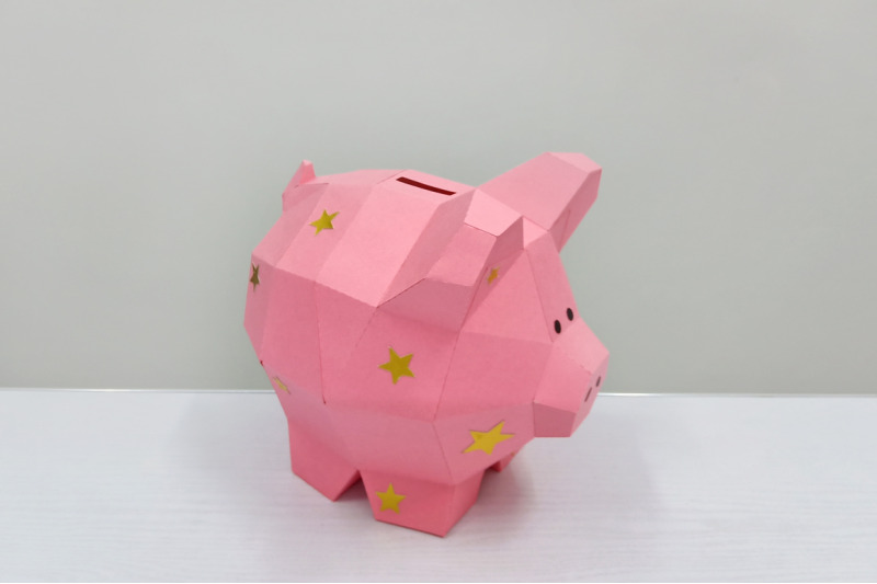 diy-piggy-bank-3d-papercraft