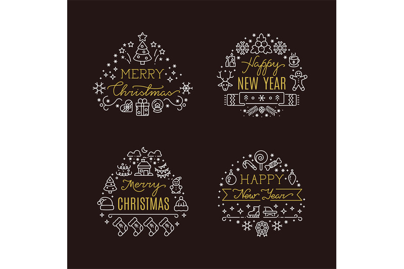 christmas-holiday-decorative-vector-emblems-with-winter-festive-xmas-l