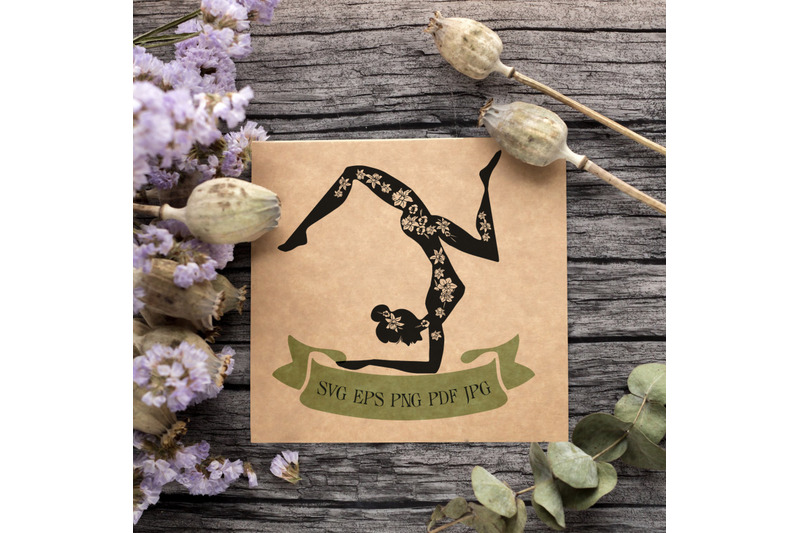 woman-practicing-yoga-fitness-black-silhouette-with-floral-motives-an