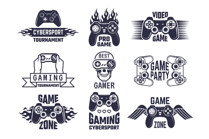 gaming-logo-set-video-games-and-cyber-sport-labels