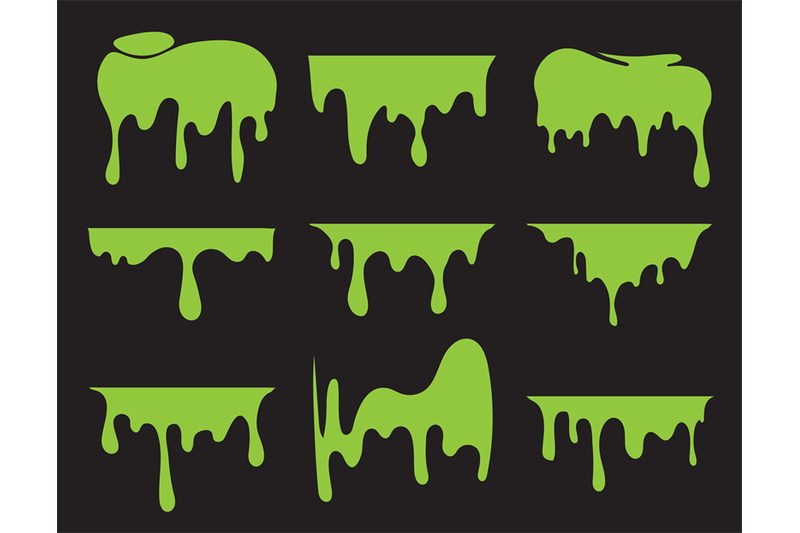 dripping-paint-and-splashes-vector-illustrations-set