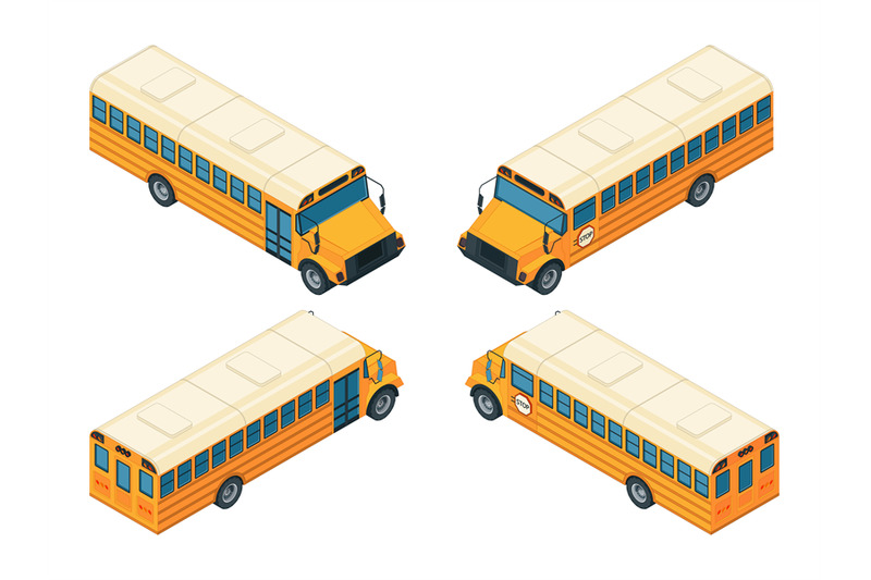 school-bus-isometric-various-views-of-school-bus