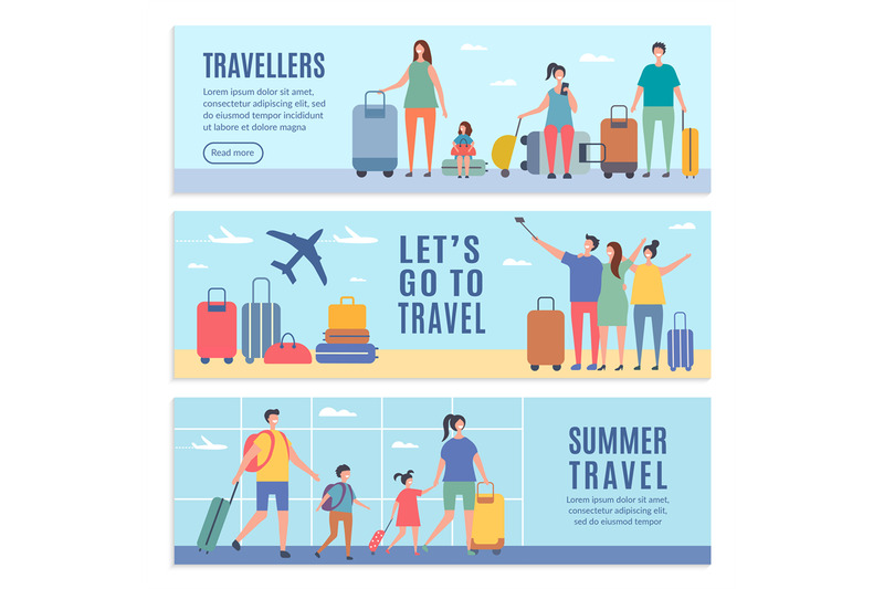 banners-of-summer-characters-people-goes-to-summer-vacation