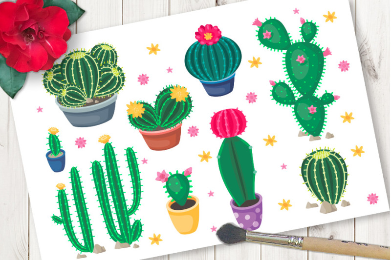 vector-collection-of-cartoon-cute-colorful-cacti-vect