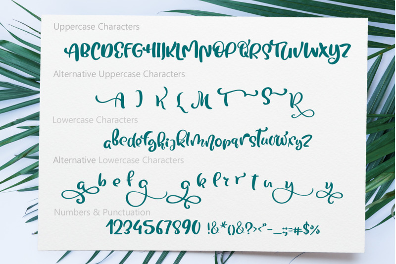 Tropical Summer Font By Happy Letters Thehungryjpeg Com