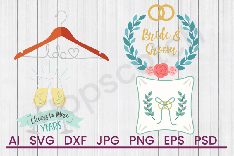 wedding-bundle-svg-files-dxf-files-cuttable-files