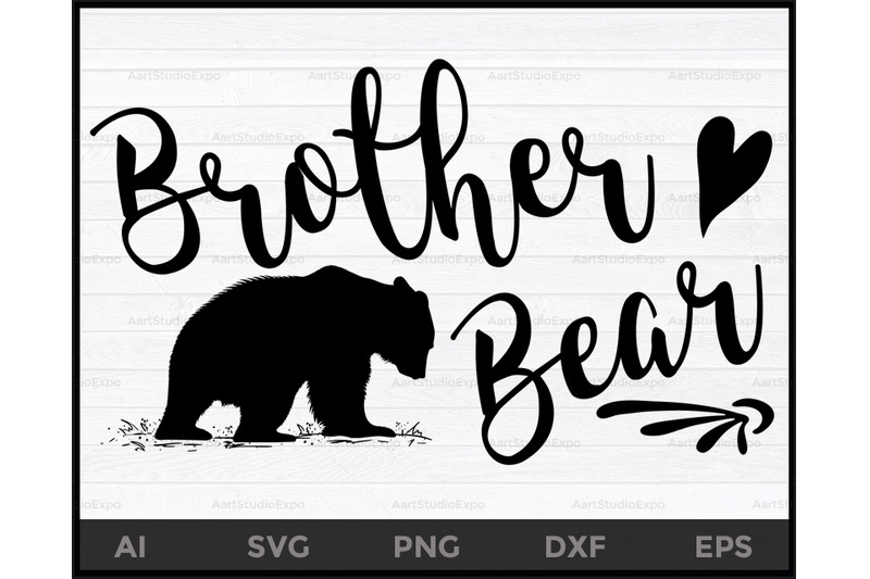 brother-bear-svg-bear-family-svg-brother-bear-dxf-brother