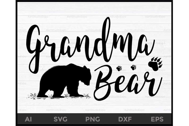 Download Grandma bear svg files, Grandma bear svg, Bear svg ...