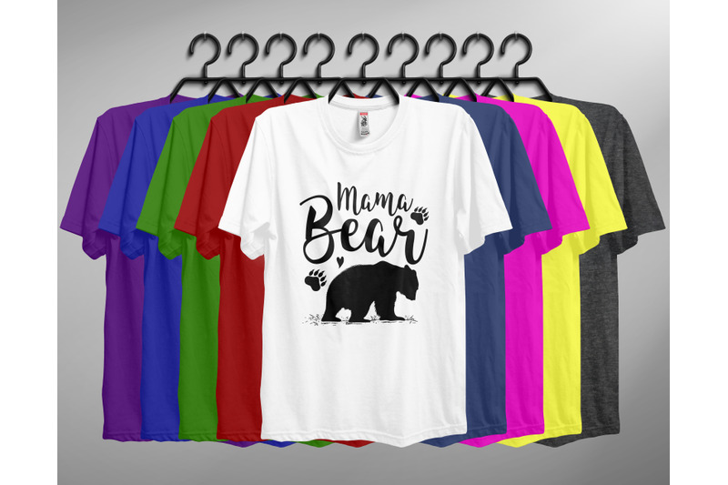Mama Bear SVG,Mama Bear, Cut File,Silhouette, Cricut, Instant