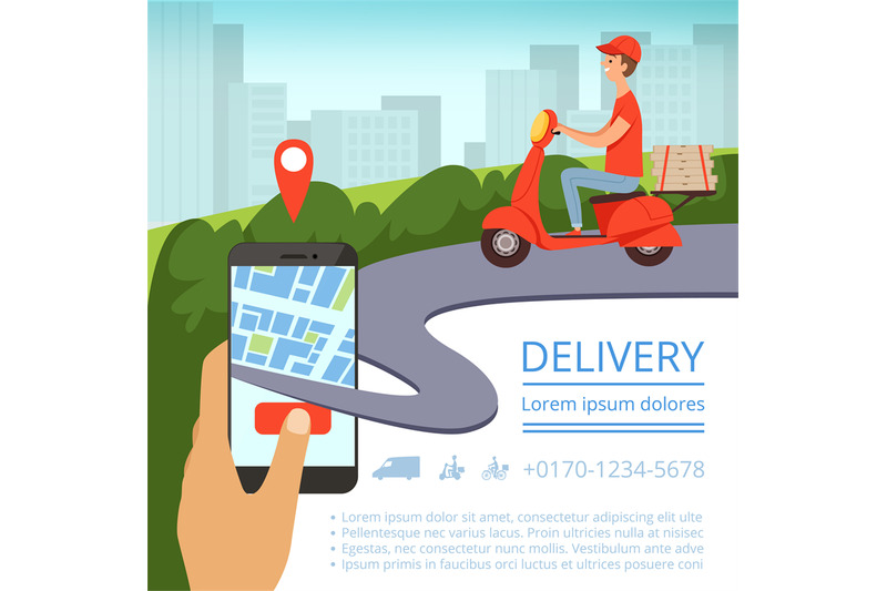 order-delivery-online-shipment-tracking-system-mobile-delivery-man-mo