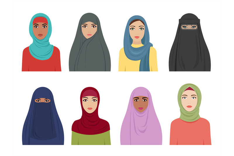 muslim-girls-avatars-islamic-fashion-for-women-iranian-turkish-and-ar