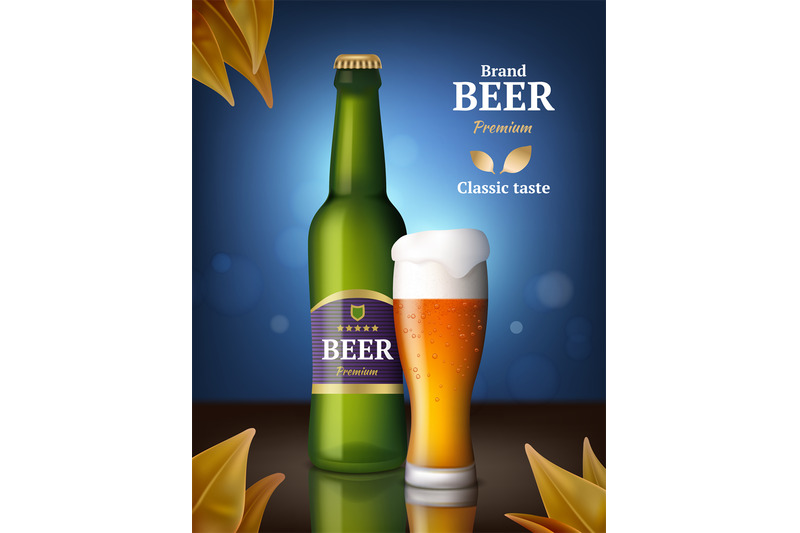 beer-alcohol-poster-drink-bottles-and-glasses-beer-advertizing-backgr