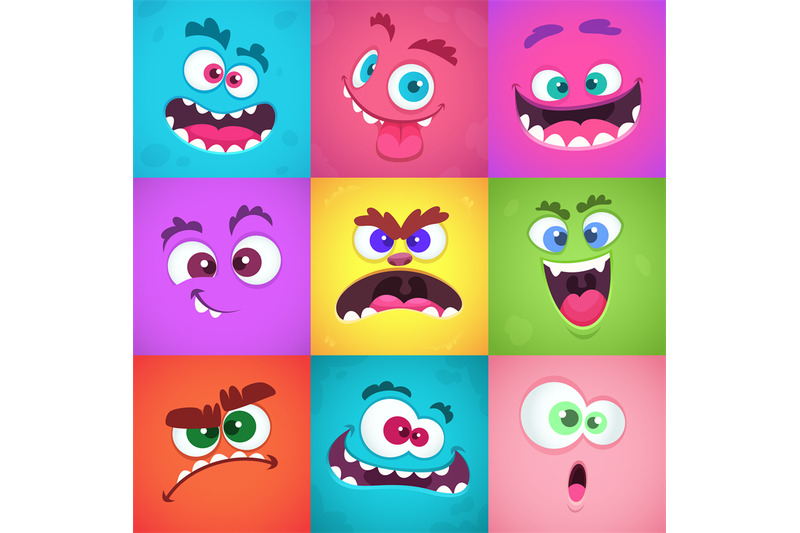 monsters-emotions-scary-faces-masks-with-mouth-and-eyes-of-aliens-mon