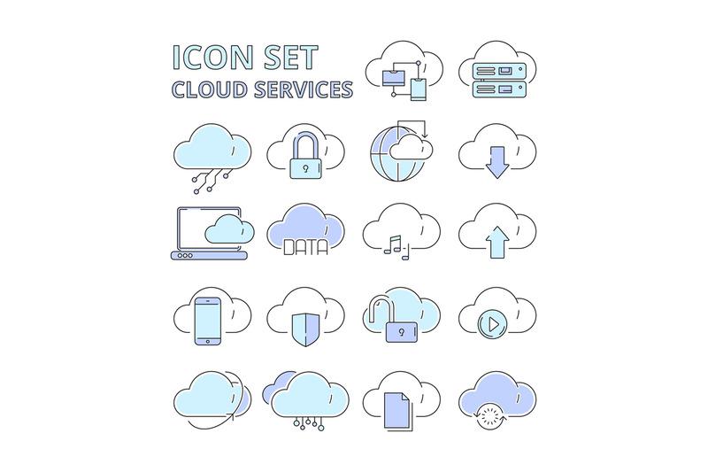 cloud-data-icons-global-connection-internet-online-secure-technology