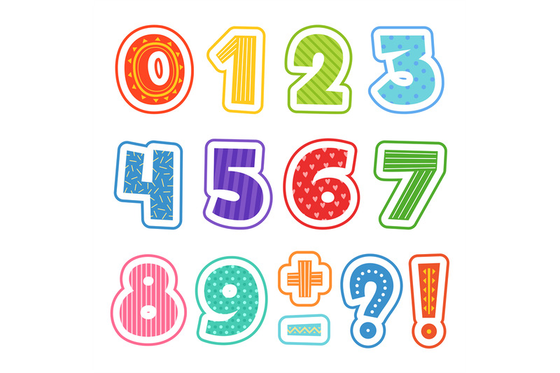 cartoon-numbers-colored-fun-alphabet-for-school-kids-vector-text-clip