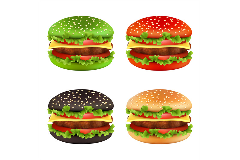 colored-burgers-fast-food-black-cheeseburger-bread-of-different-color