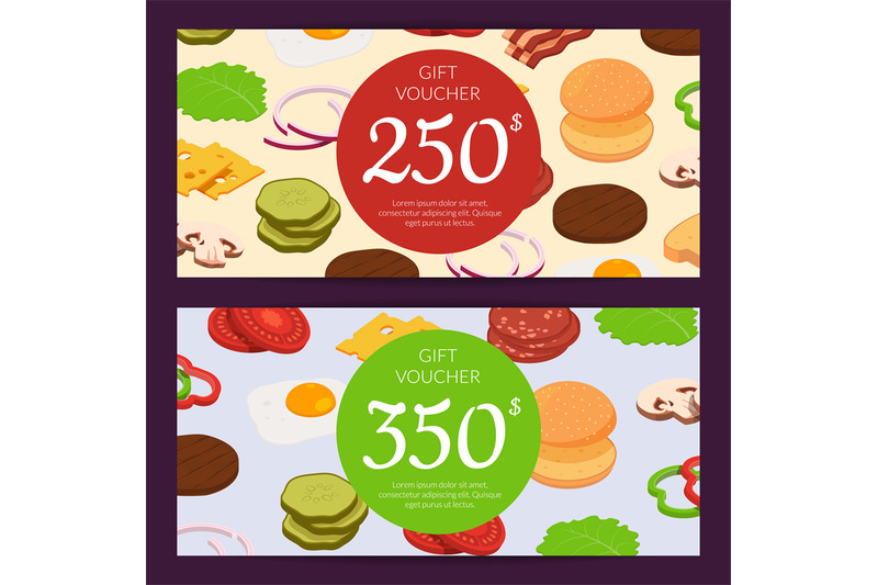 vector-burger-ingredients-discount-voucher-or-gift-card